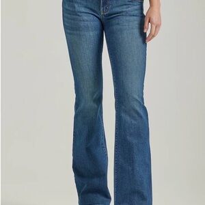 Wrangler Dark Blue Straight-Leg Jeans